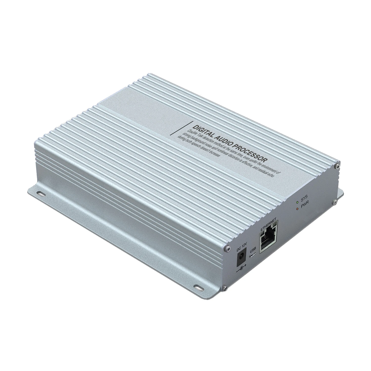 Procesador de audio digital de 10 pulgadas y 4 salidas
