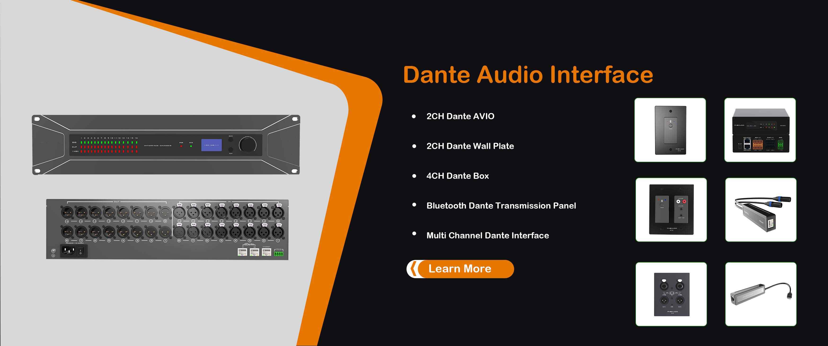 Audio Dante para integradores