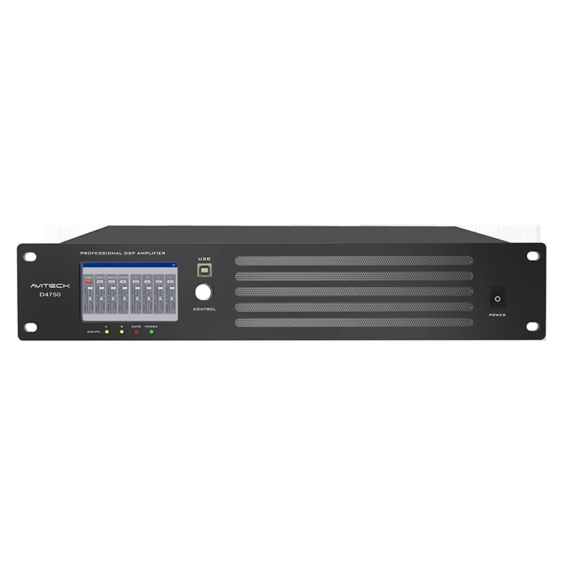 Amplificador de 4ch 750W Dante DSP